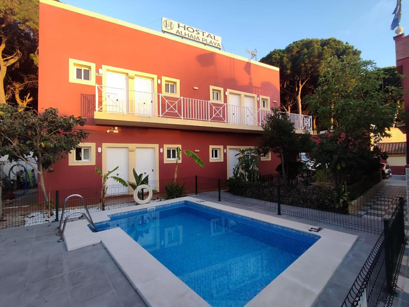 Hostal Alhaja Playa El Puerto de Santa Maria Exterior photo